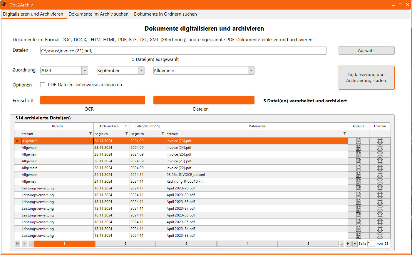 Doc2Archiv™ - Der smarte Helfer für effizientes Dokumentenmanagement