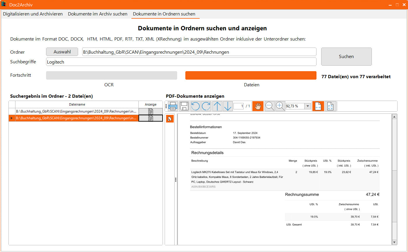Doc2Archiv™ - Der smarte Helfer für effizientes Dokumentenmanagement