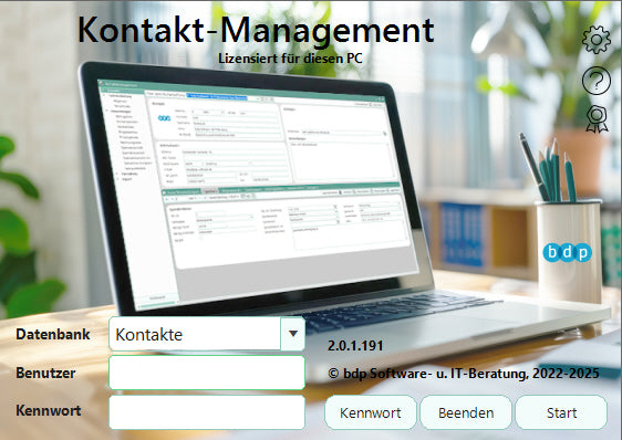 BdpMgt™ - Kundenmanagement-Software, Artikel, Angebote, Rechnungen, Mitglieder und Spenden verwalten