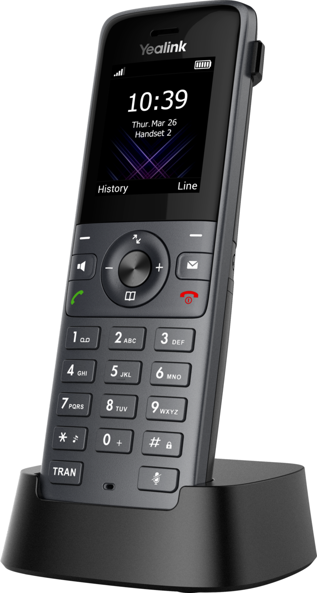 YEALINK W74H Mobilteil, schurlos