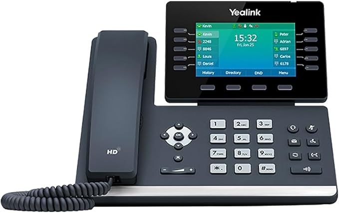 YEALINK SIP-T54W SIP-Telefon ohne Netzteil