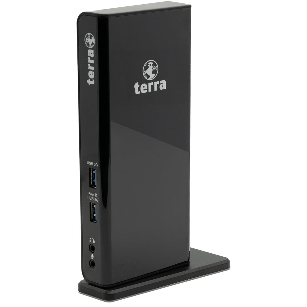 TERRA MOBILE Dockingstation 732 USB-A/C Dual Display USB Dockingstation mit Dual Display-Unterstützu
