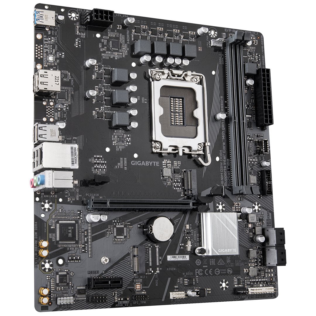 GIGA H610M D3W DDR4 S1700/DDR4/DP-HDMI/µATX