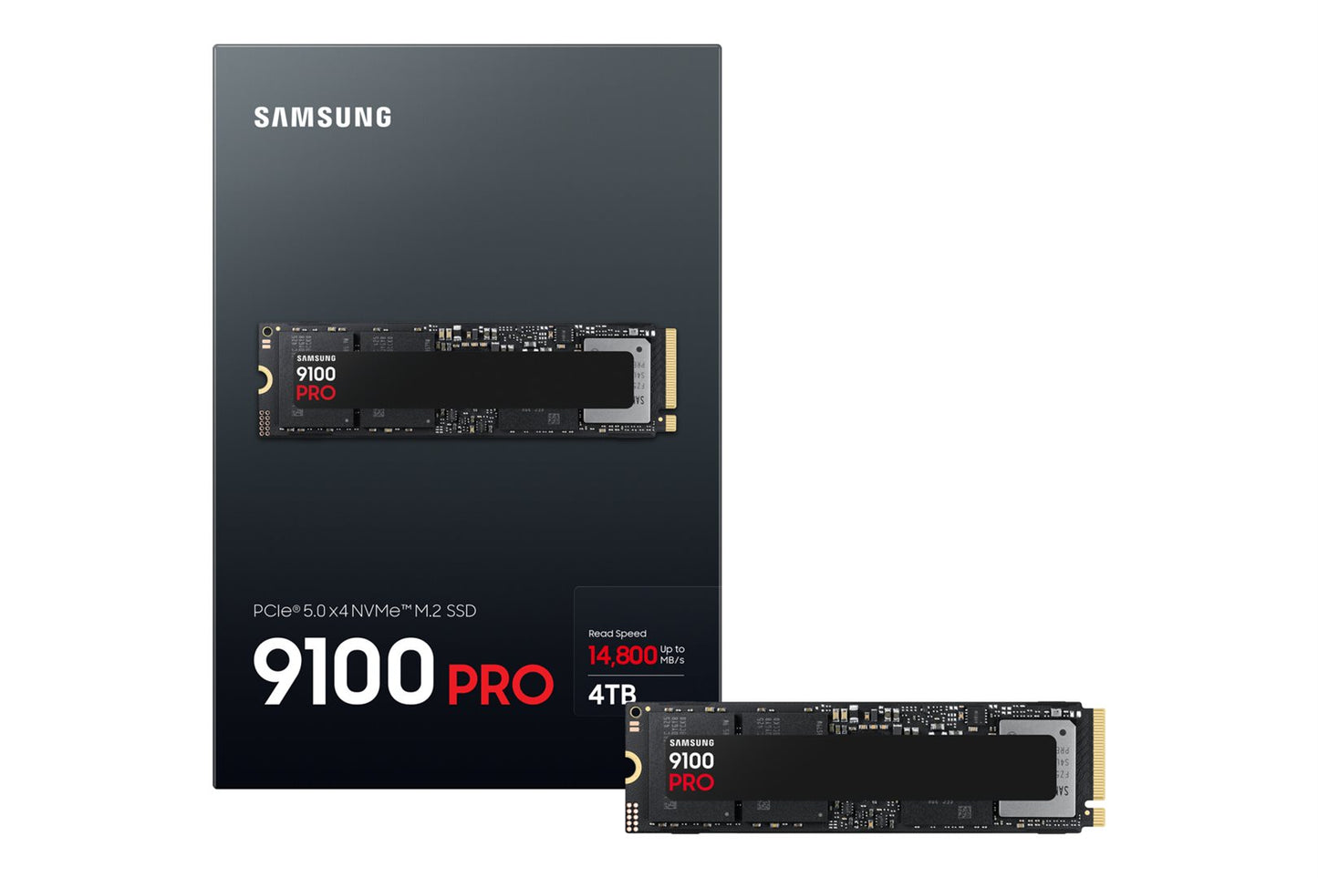 SSD M.2 (2280) 4TB Samsung 9100 Pro (PCIe 5.0 /NVMe)
