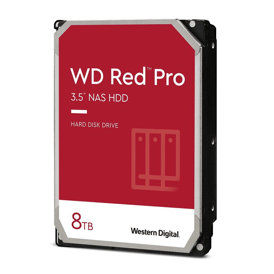 WD HD3.5 Zoll SATA3 8TB WD8005FFBX / 24x7 / NAS (Di) 256MB / 7200rpm / CMR