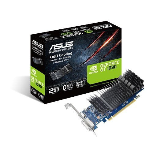ASUS VGA 2GB GT1030 LP Silent H/DVI Low-Profile, Passivkühlung