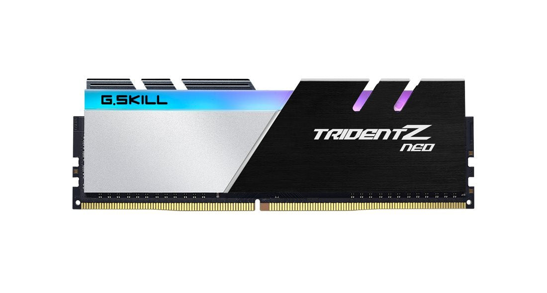 G.Skill DDR4 RAM 32GB (2x16GB Dual-Kit) PC3600 CL18 32GTZN RGB Trident Z Neo RGB (Intel optimiert)