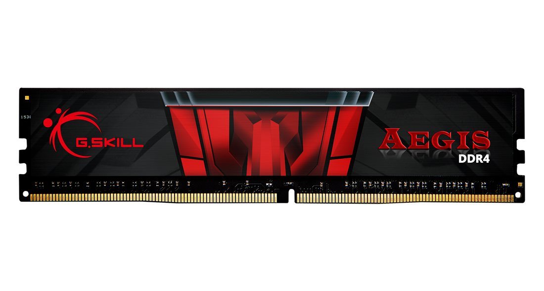 G.Skill DDR4 RAM 16GB (2x8GB Dual-Kit) PC3200 CL16 16GIS Aegis black (Intel optimiert)