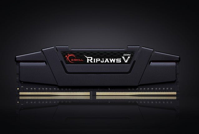 G.Skill DDR4 RAM 32GB (2x16GB Dual-Kit) PC3200 CL16 32GVK Ripjaws V black (Intel optimiert)