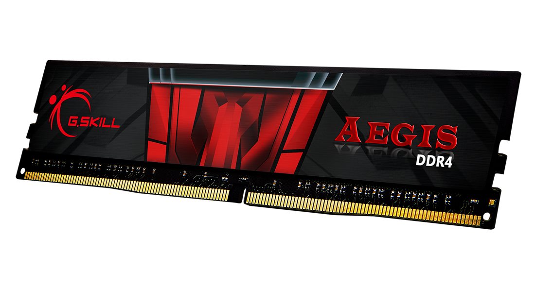 G.Skill DDR4 RAM 32GB (2x16GB Dual-Kit) PC3200 CL16 16GIS Aegis black (Intel optimiert)