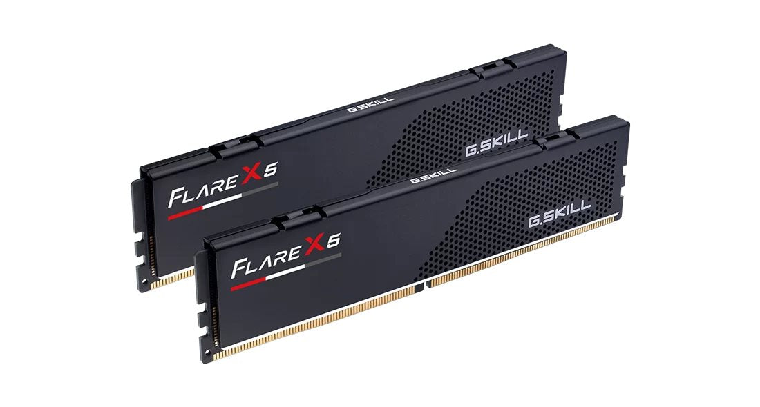 G.Skill DDR5 RAM 32GB (2x16GB Dual-Kit) PC6000 CL32 32FX5 Flare X5 black (AMD optimiert)