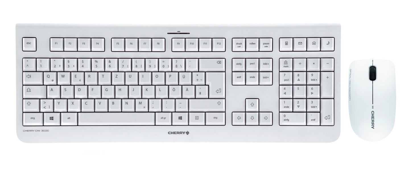 CHERRY Desktop DW 3000 DE Wireless pale grey