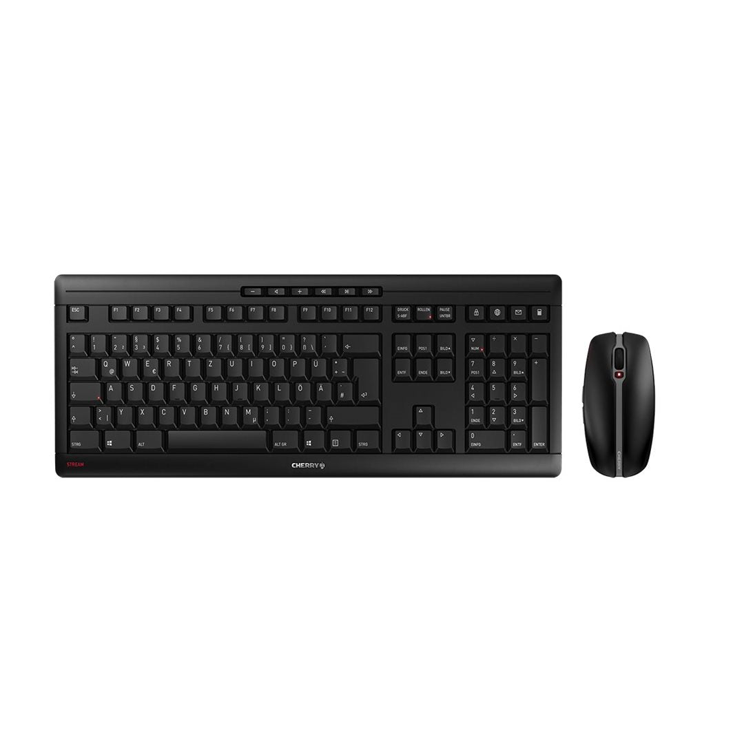 CHERRY Desktop STREAM DE Wireless black Deutschland