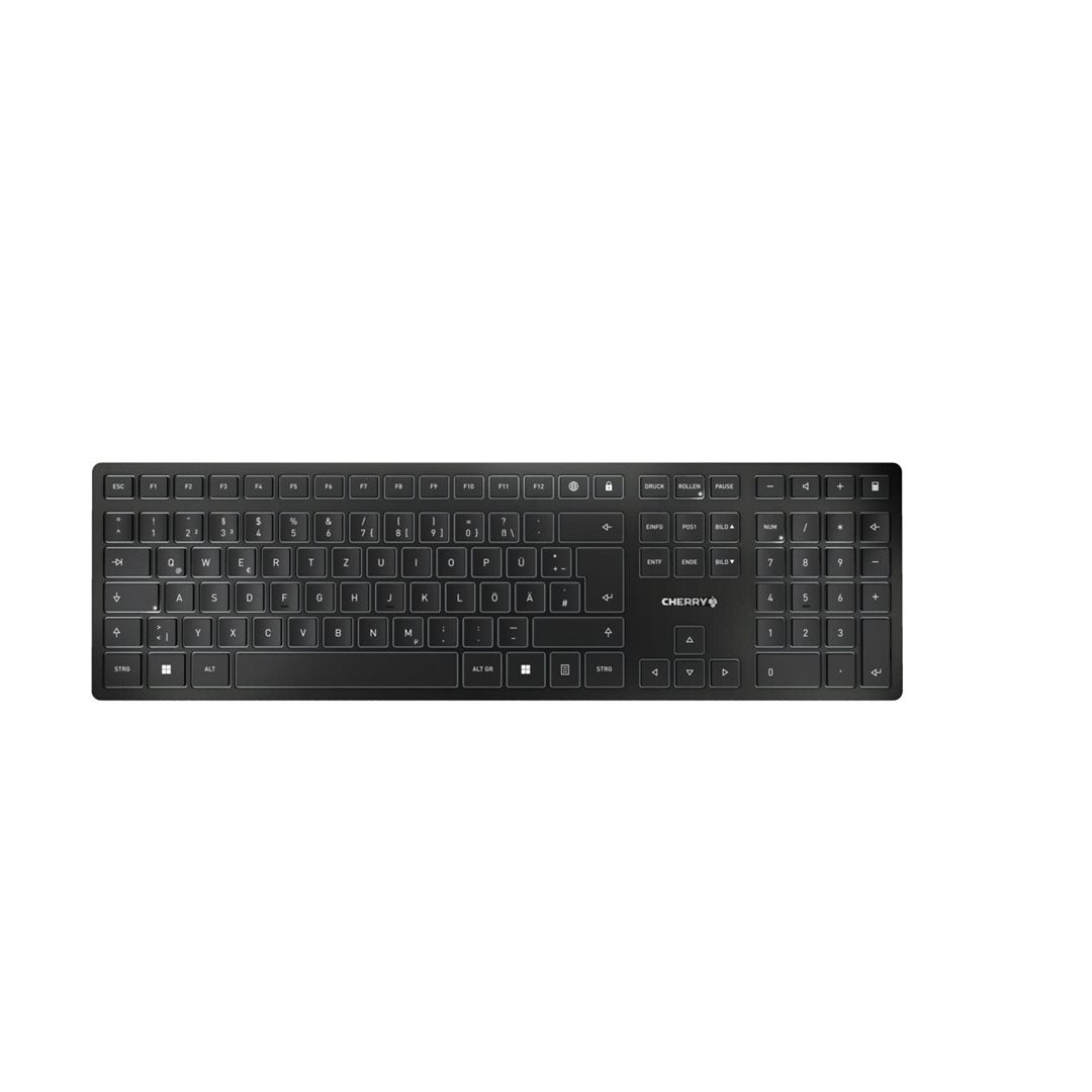CHERRY Keyboard KW 9100 SLIM DE black