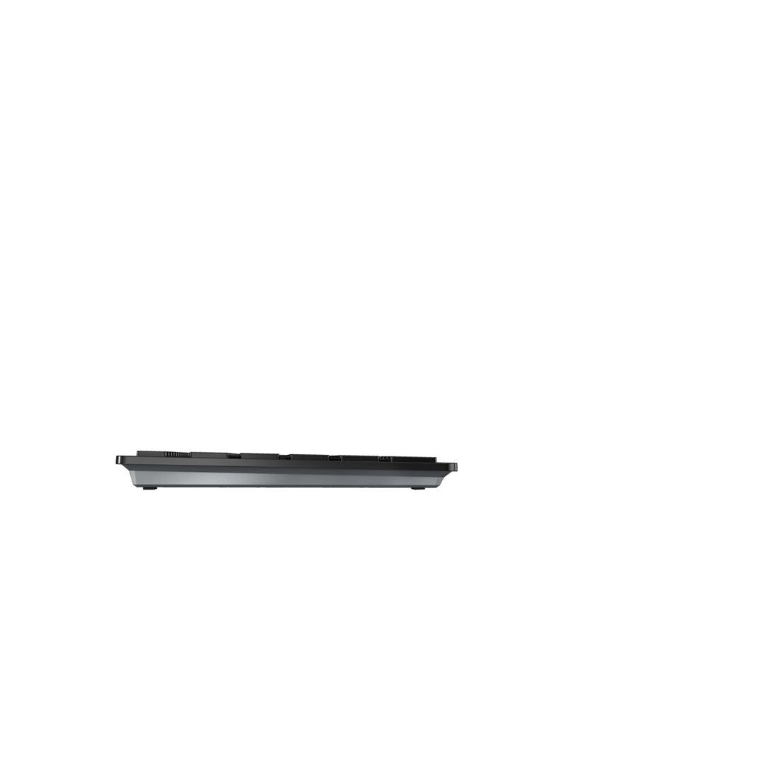 CHERRY Desktop DW 9500 SLIM DE WL AES black/grey BT Lithium Akku - wochenlange Nutzung ohne Aufladu