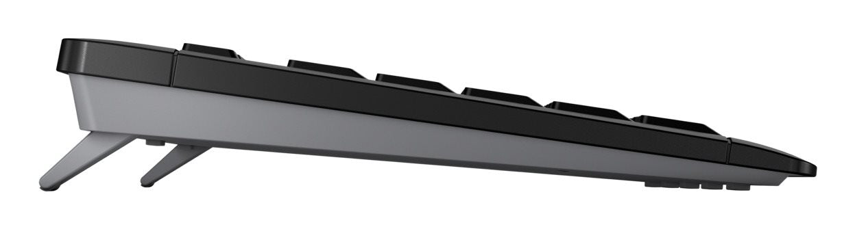 CHERRY Desktop STREAM COMFORT Wireless DE black Mouse+Keyboard, Fullsize, Silent