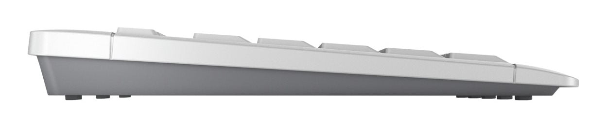CHERRY Desktop STREAM COMFORT Wireless DE white Mouse+Keyboard, Fullsize, Silent