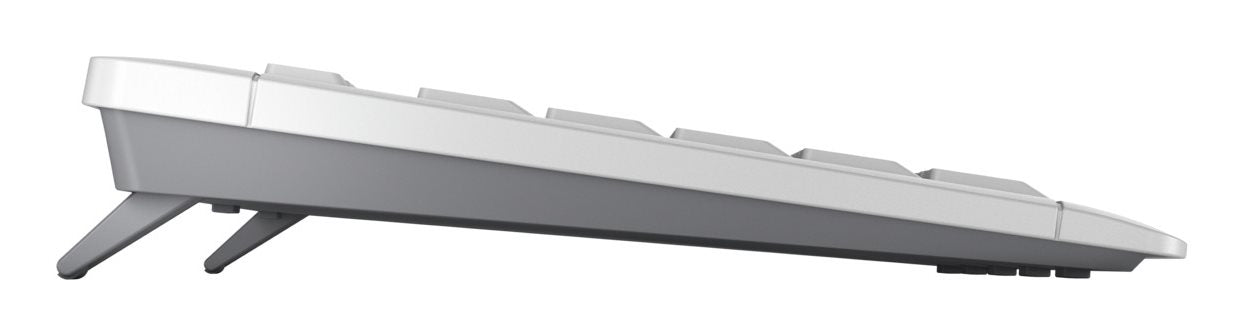 CHERRY Desktop STREAM COMFORT Wireless DE white Mouse+Keyboard, Fullsize, Silent