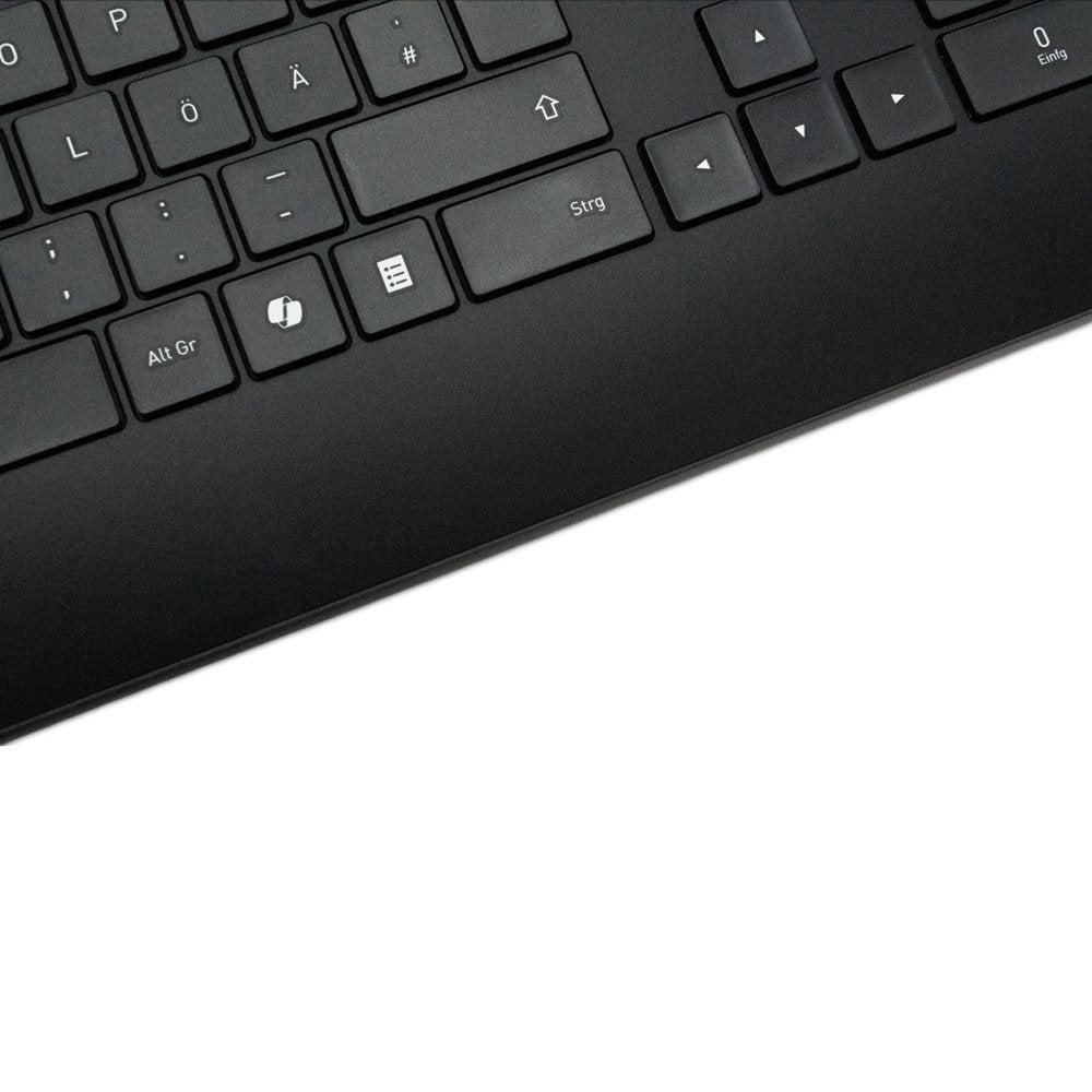 TERRA Keyboard 4000 Corded DE USB black Copilot QWERTZ, 105 Tasten, kabelgebunden, 1,80m