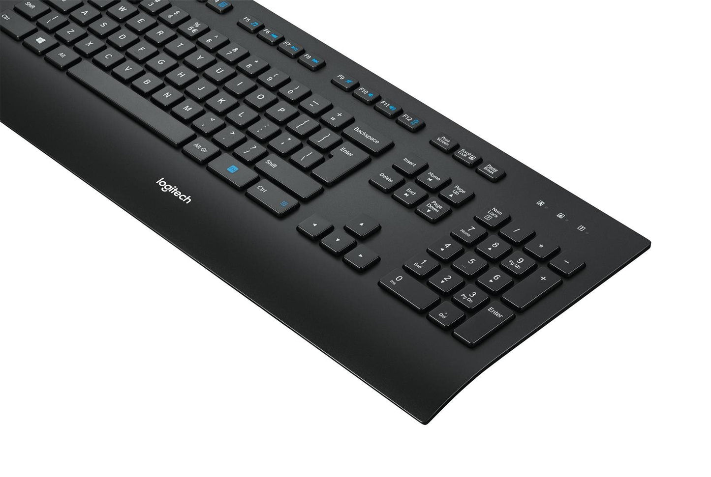 Logitech Keyboard K280e for Busi. DE black