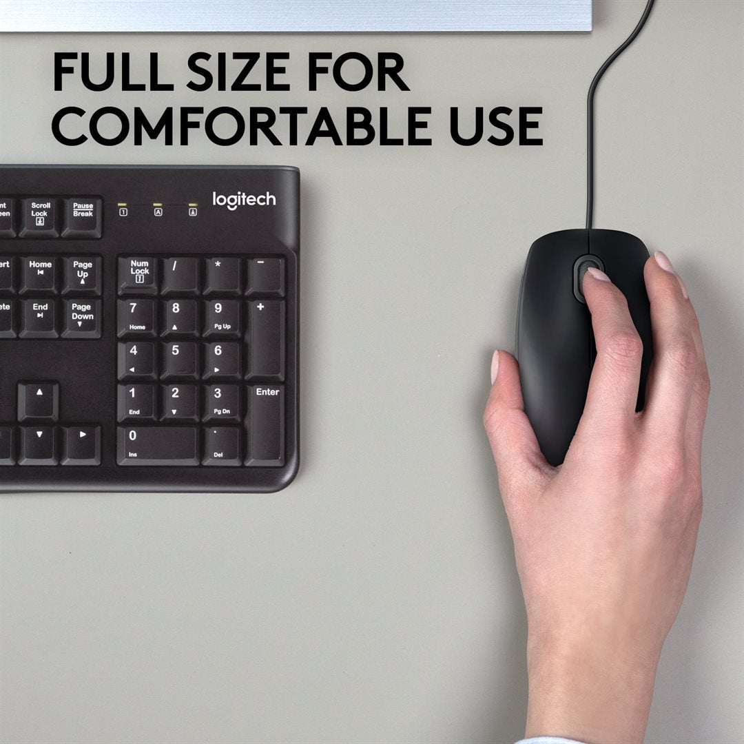 Logitech Mouse B110 SILENT Black