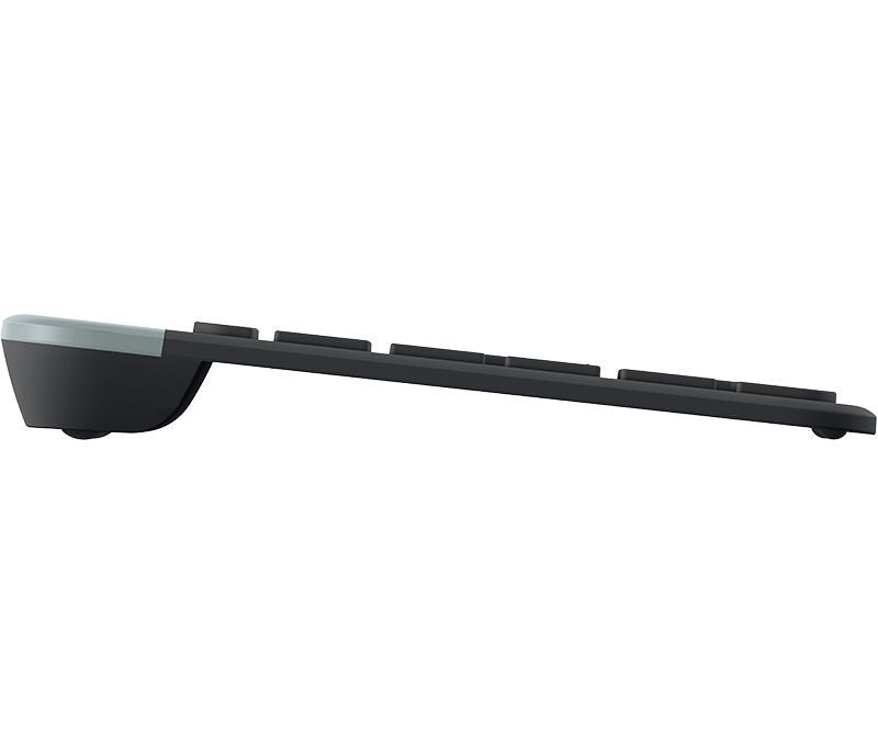Logitech Desktop MK470 Wireless compact DE black