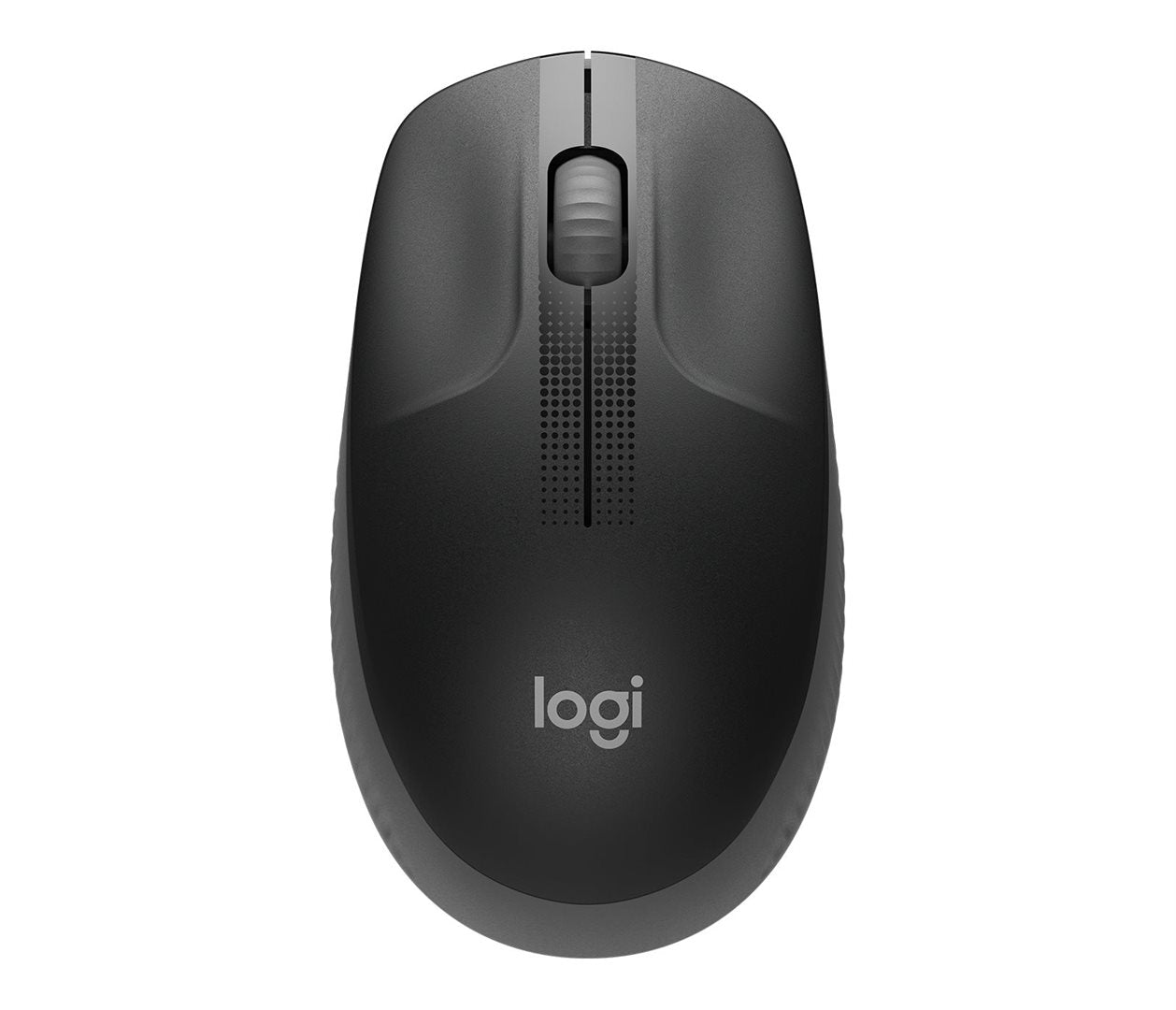 Logitech Mouse M190 Wireless FULL-SIZE black für mittelgroße bis große Hände