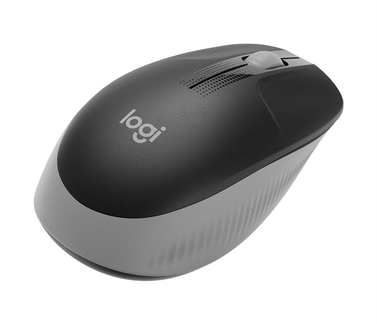 Logitech Mouse M190 Wireless FULL-SIZE grey für mittelgroße bis große Hände