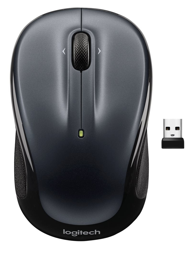 Logitech Mouse M325s Wireless Dark Silver Wireless, Optisch, 1000 dpi, 3 Tasten
