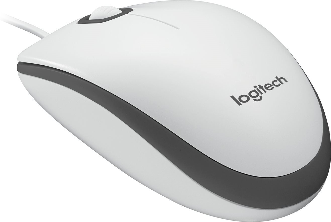 Logitech Mouse M100 Optical white Karton