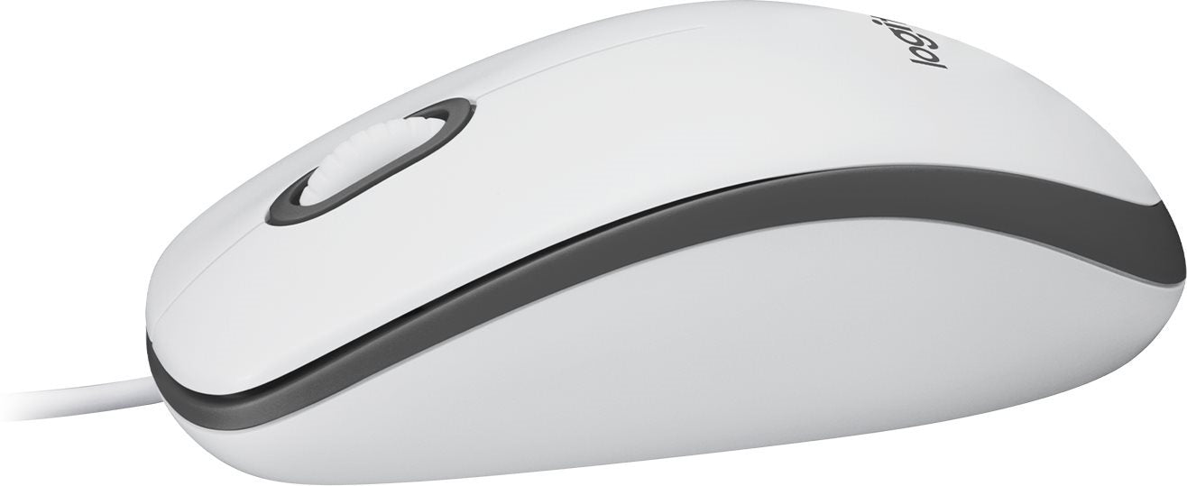 Logitech Mouse M100 Optical white Karton