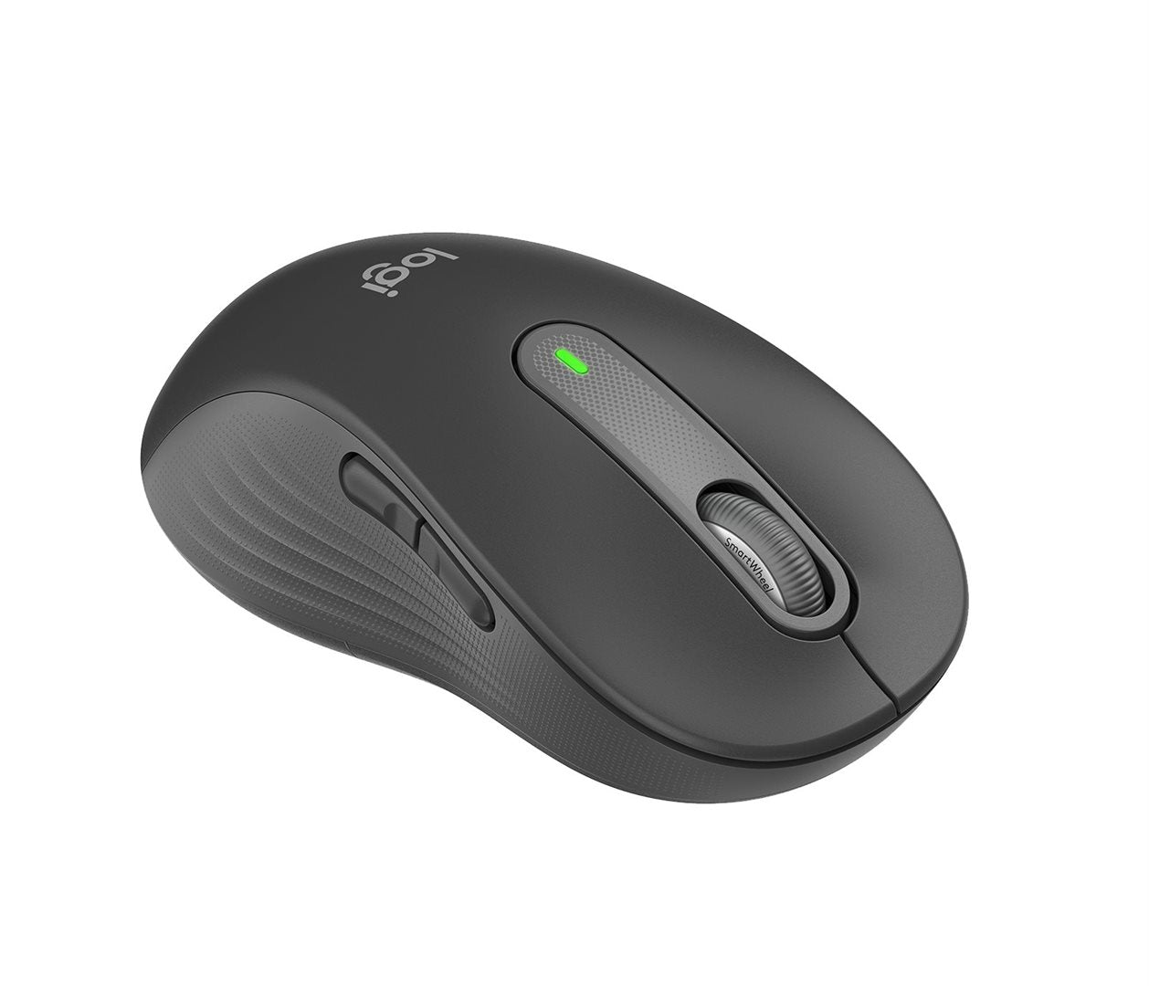 Logitech Mouse M650 SIGNATURE Large WL (LEFT) BOLT graphite BT für große Hände (> 19,0 cm), Linkshän