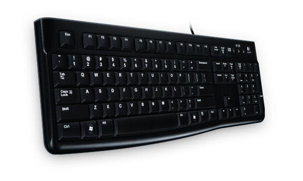 Logitech Keyboard K120 DE black