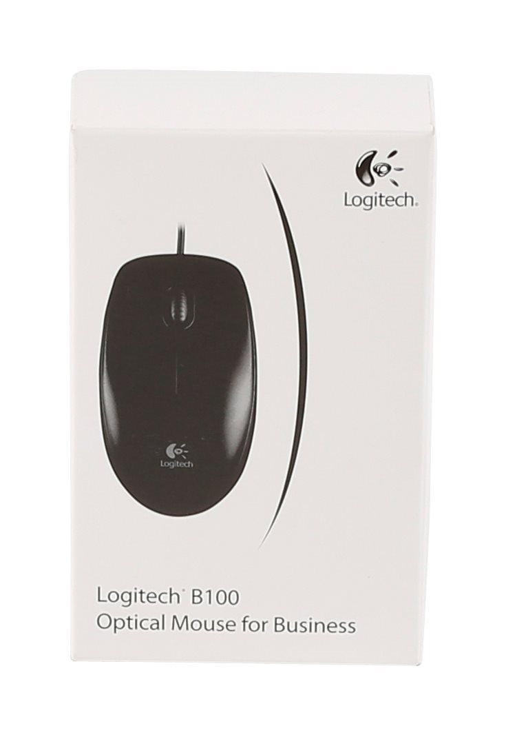 Logitech Mouse B100 Optical Black