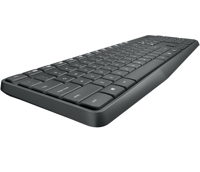 Logitech Desktop MK235 Wireless DE dark grey