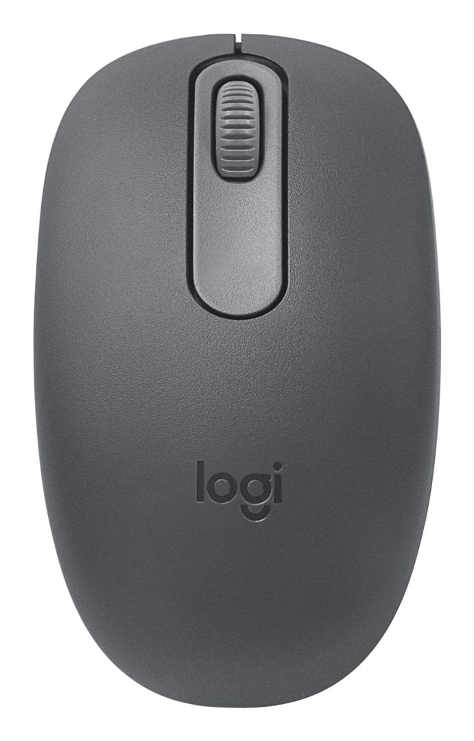Logitech Mouse M196 Bluetooth Mouse graphite BT 1000 dpi, symmetrisch