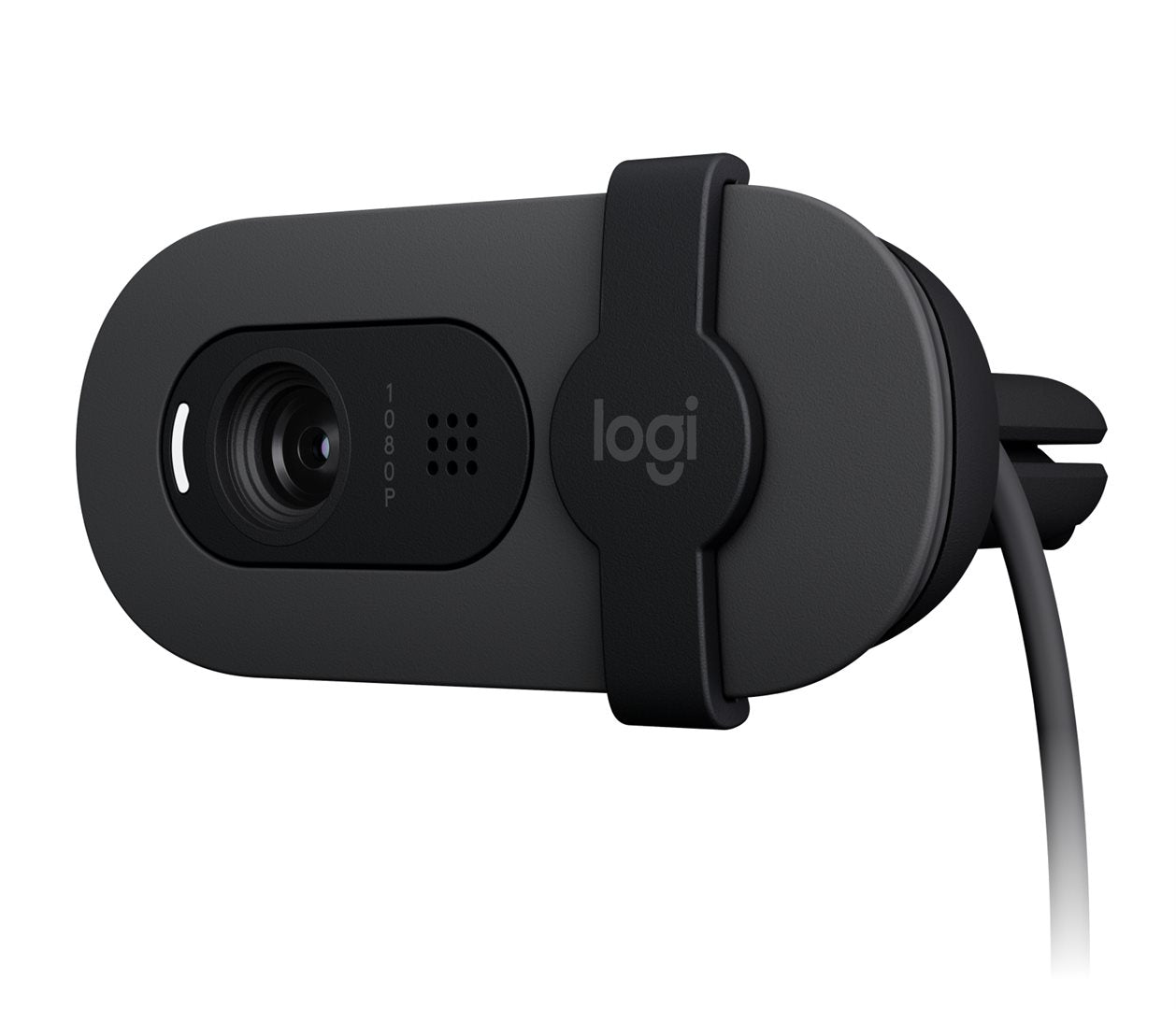 Logitech Webcam BRIO 100, Full HD 1080p, USB-A, graphite