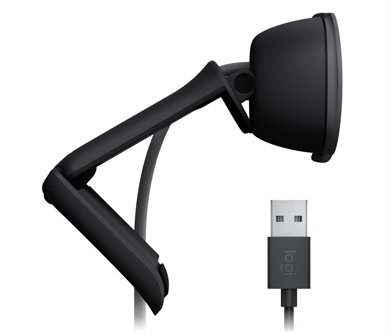 Logitech Webcam BRIO 100, Full HD 1080p, USB-A, graphite