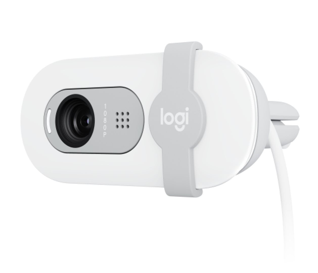 Logitech Webcam BRIO 100, Full-HD 1080p, USB-A, off-white