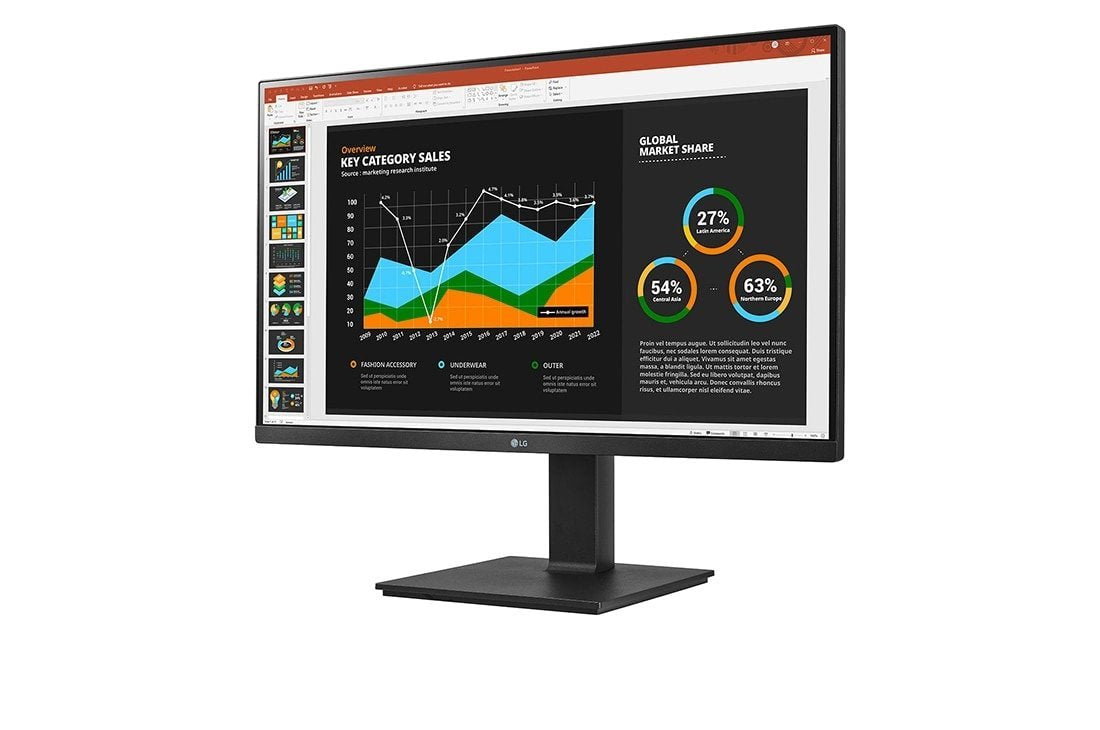 LG LCD 27BQ75QB-B 27 Zoll black