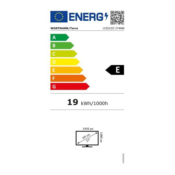 TERRA LCD/LED 2748W PV V3.1 schwarz HDMI/DP/USB-C GREENLINE PLUS
