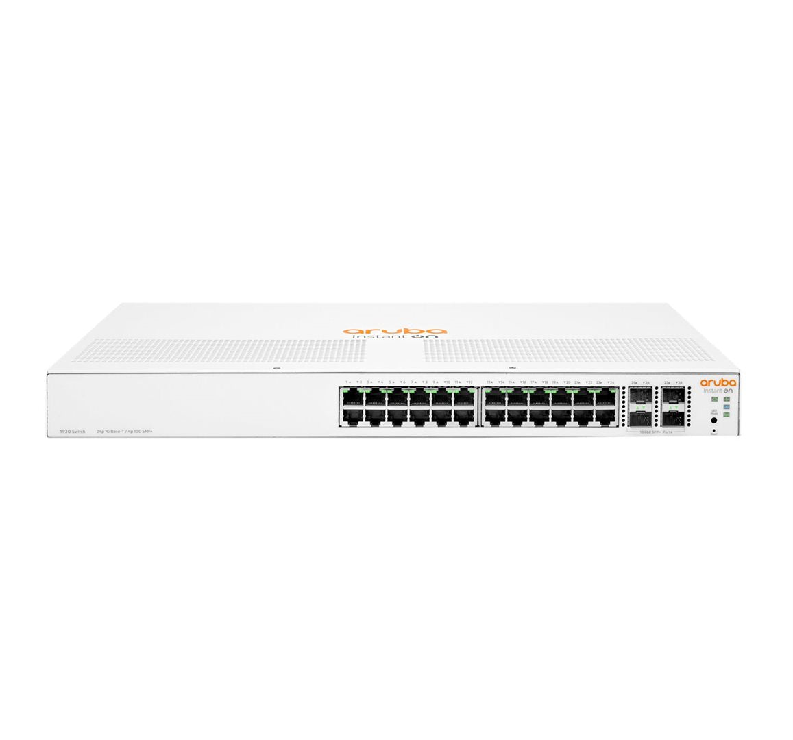 HPE Aruba Switch 1930 24G 24xGBit/4xSFP+ JL682A Aruba Instant On