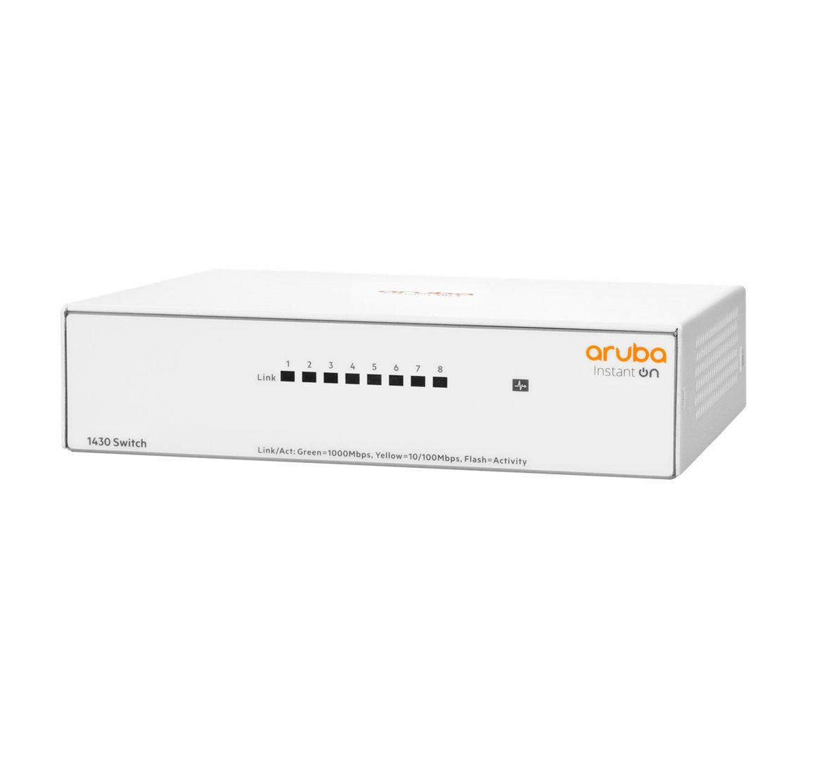 HPE Aruba Switch 1430 8G R8R45A Aruba Instant On