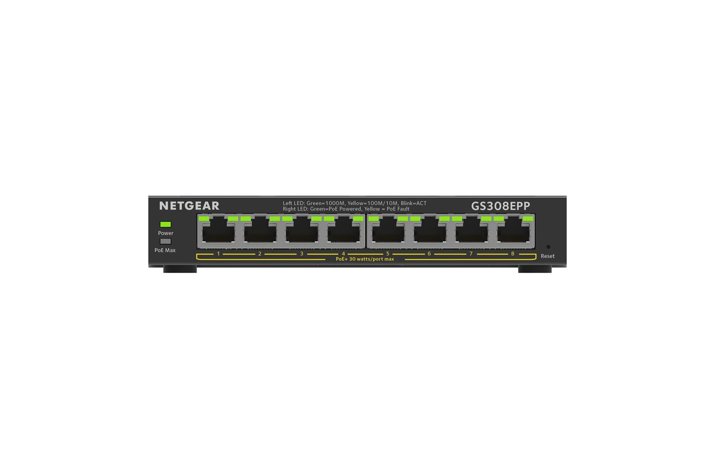 Netgear 8Port Switch 10/100/1000 GS308EPP