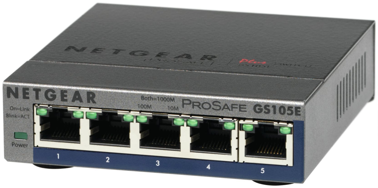 Netgear 5Port Switch 10/100/1000 GS105E