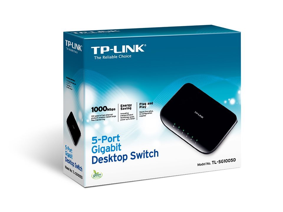 TP-LINK Switch TL-SG1005D 5xGBit Unmanaged