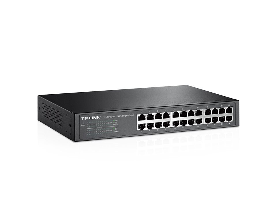 TP-LINK Switch TL-SG1024D 24xGBit Unmanaged Desktop