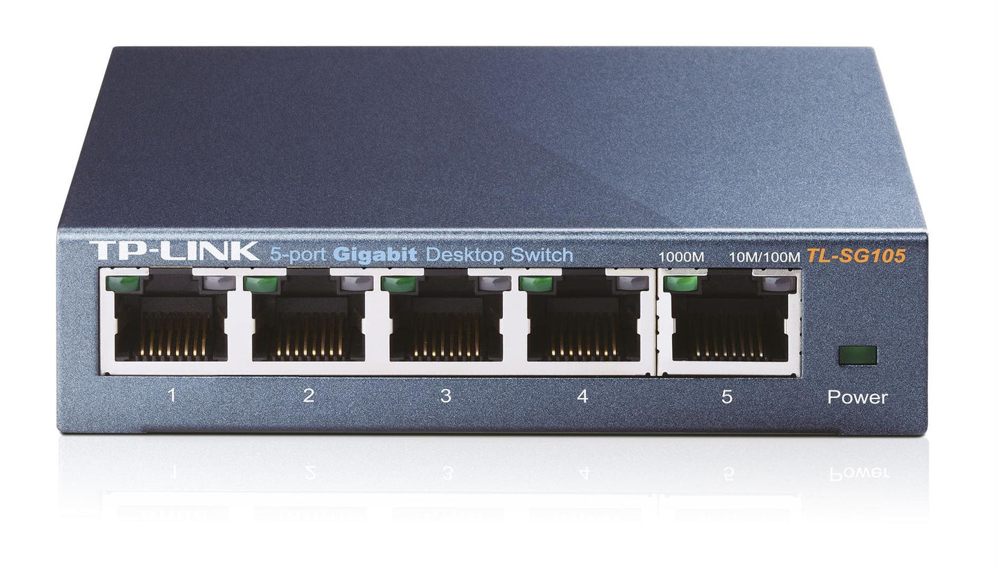 TP-LINK Switch TL-SG105 5xGBit Unmanaged Metallgehäuse