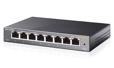 TP-LINK Switch TL-SG108E 8xGBit Unmanaged Metallgehäuse