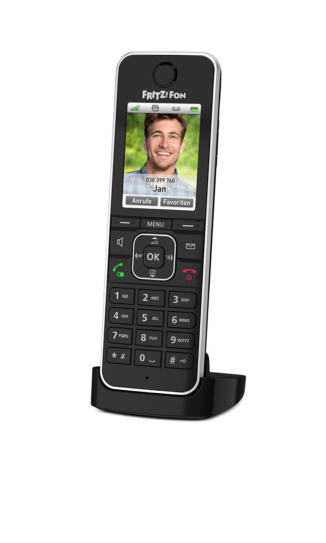 AVM FRITZ!Fon C6 Black DECT-Mobilteil